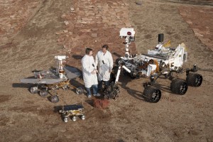 Three generations of Mars rovers